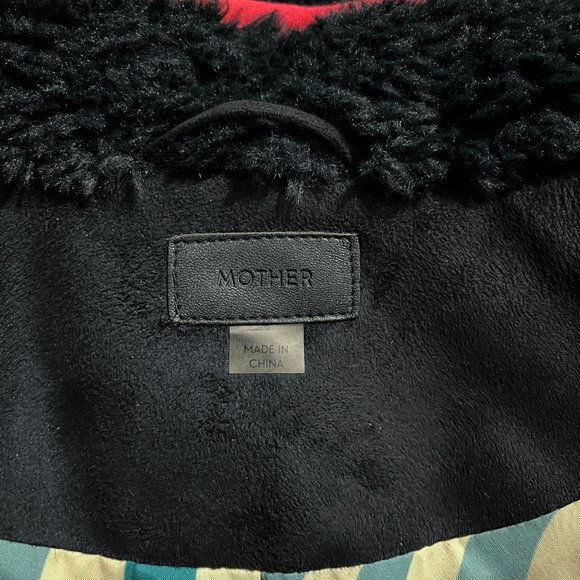 MOTHER Teddy Funnelneck Zip Jacket In Teatime Traveler - Picture 14 of 16